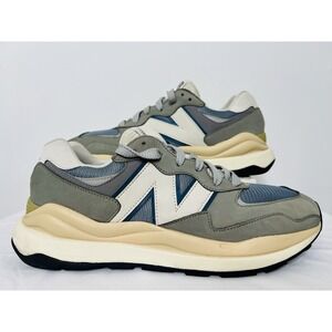 New Balance 57/40 M5740LLG Grey Khaki Casual Suede Athletic Shoes Sneakers‎  13D